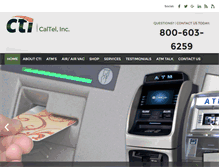 Tablet Screenshot of caltelinc.com